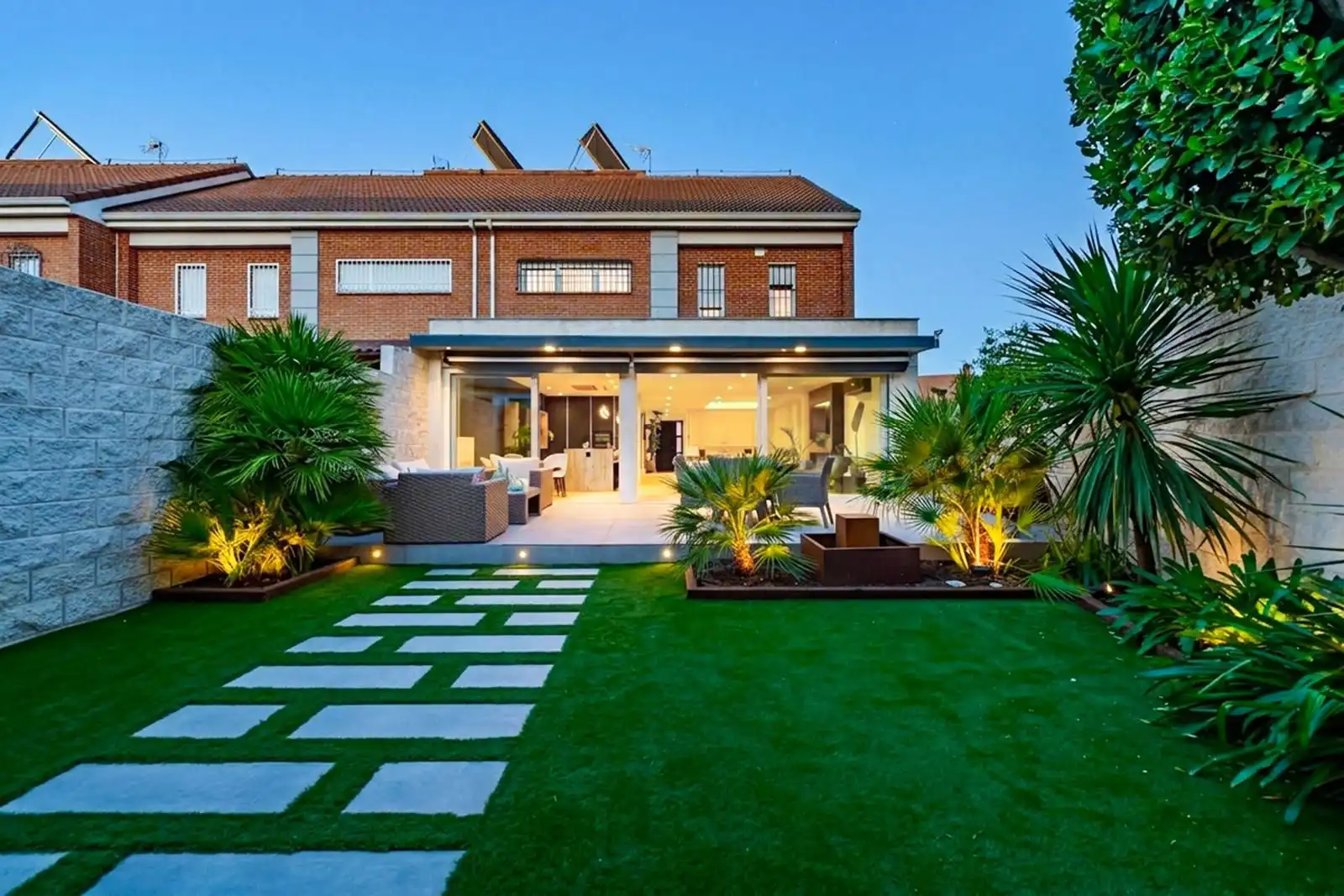 Terraza de Casa adosada en venta en Torrejón de la Calzada con Aire acondicionado, Calefacción y Terraza
