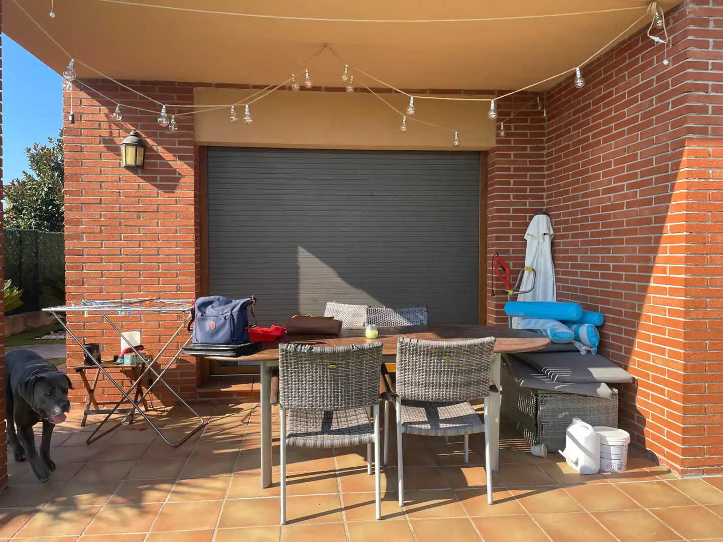 Terraza de Casa o chalet en venta en Llambilles con Aire acondicionado, Calefacción y Jardín privado