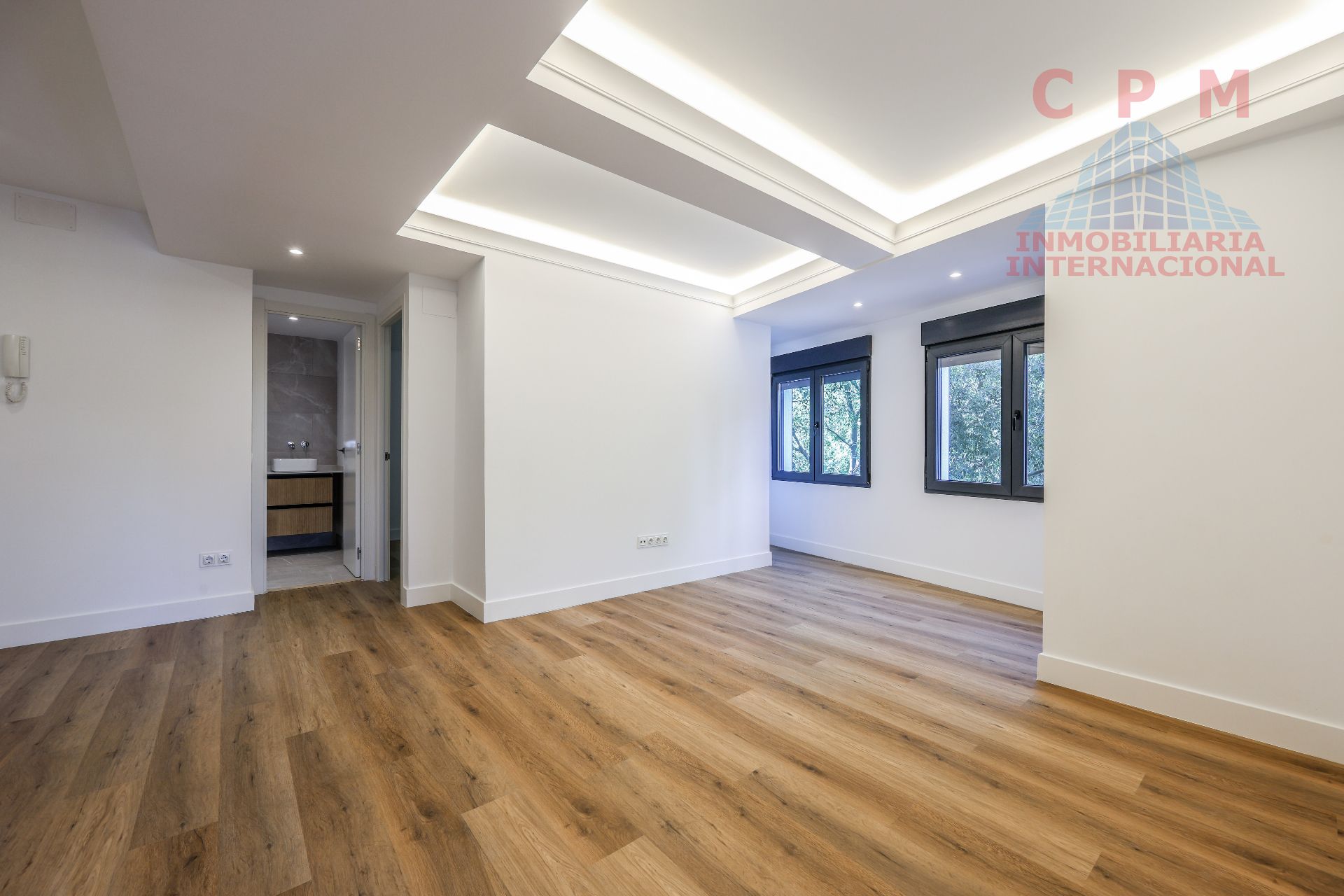 Bedroom of Flat to rent in  Madrid Capital  with Air Conditioner, Heating and Parquet flooring