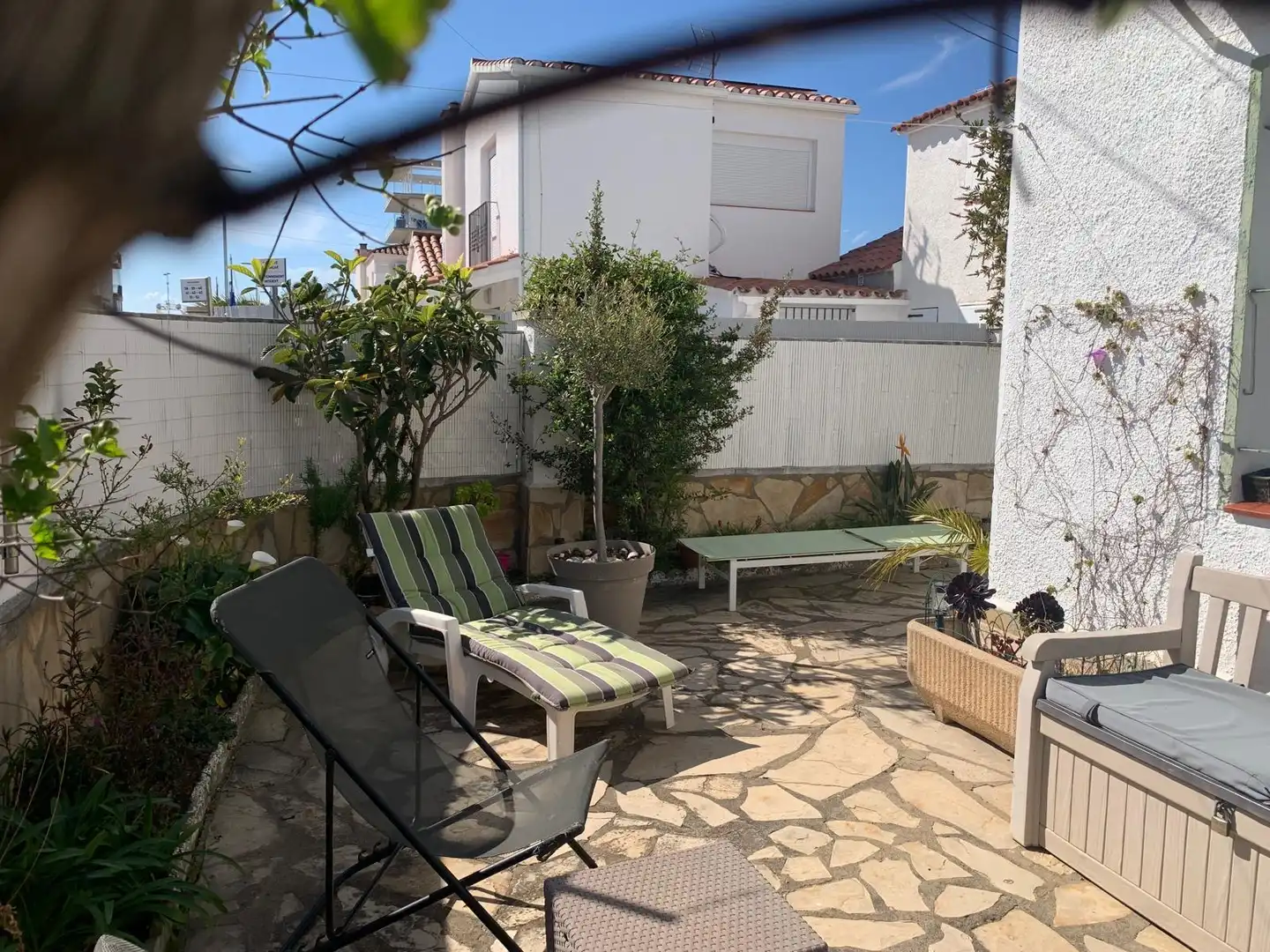 Terraza de Casa adosada en venta en Roses con Aire acondicionado, Calefacción y Jardín privado