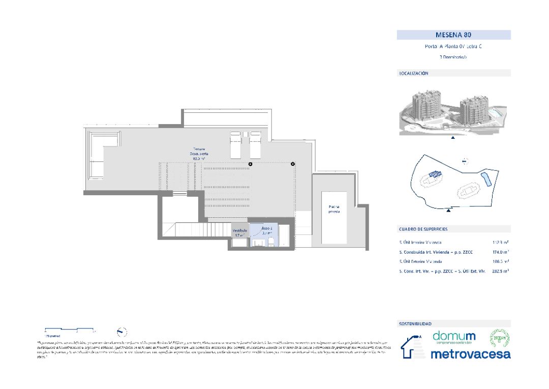 Àtic en venda en  Madrid Capital amb Terrassa, Traster i Piscina