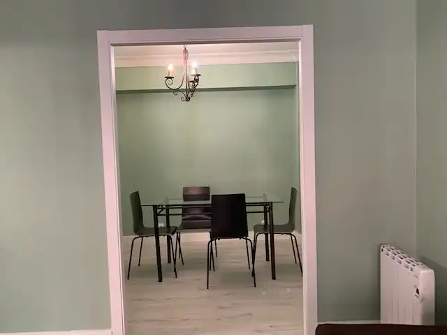 Dining room of Flat for rent in Ferrol  with Heating, Parquet flooring and Terrace
