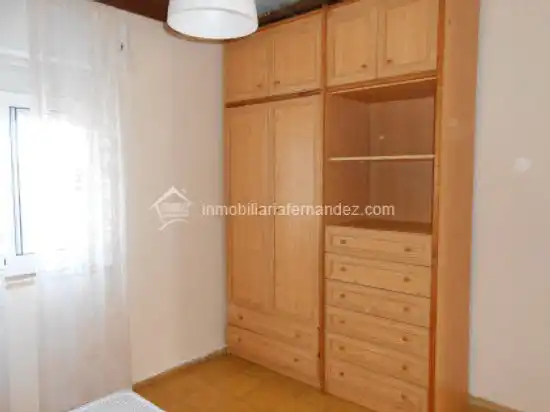 Bedroom of Flat for rent in Cáceres  with Heating, Terrace and Furnished