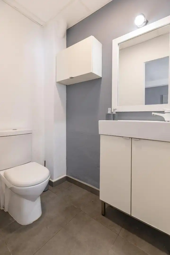 Baño de Casa adosada en venta en Benimuslem con Aire acondicionado, Calefacción y Parquet