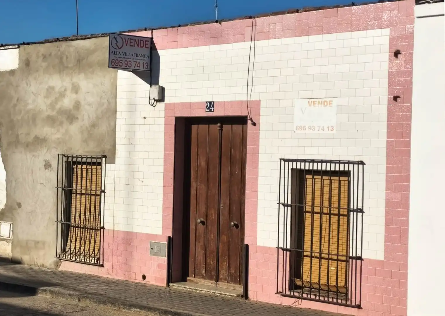 Vista exterior de Casa o chalet en venta en Villafranca de los Barros