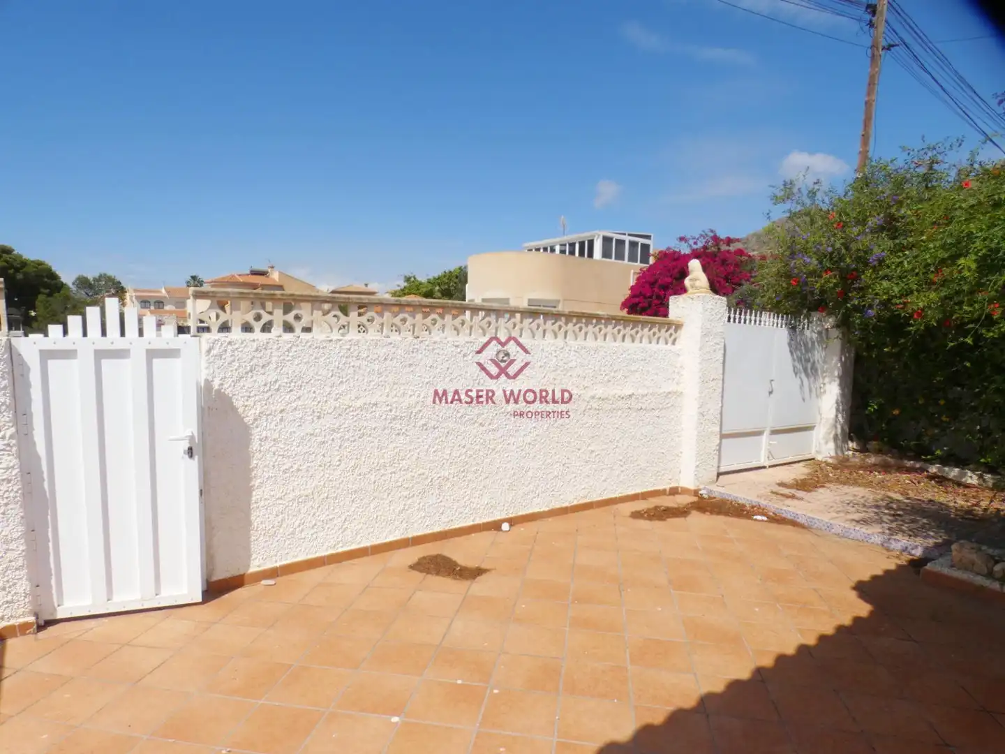 Jardí de Casa o xalet en venda en Mazarrón amb Aire condicionat, Calefacció i Jardí privat