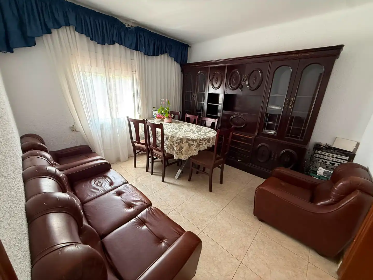 Wohnzimmer von Wohnung zum Verkauf in Cornellà de Llobregat mit Alarm