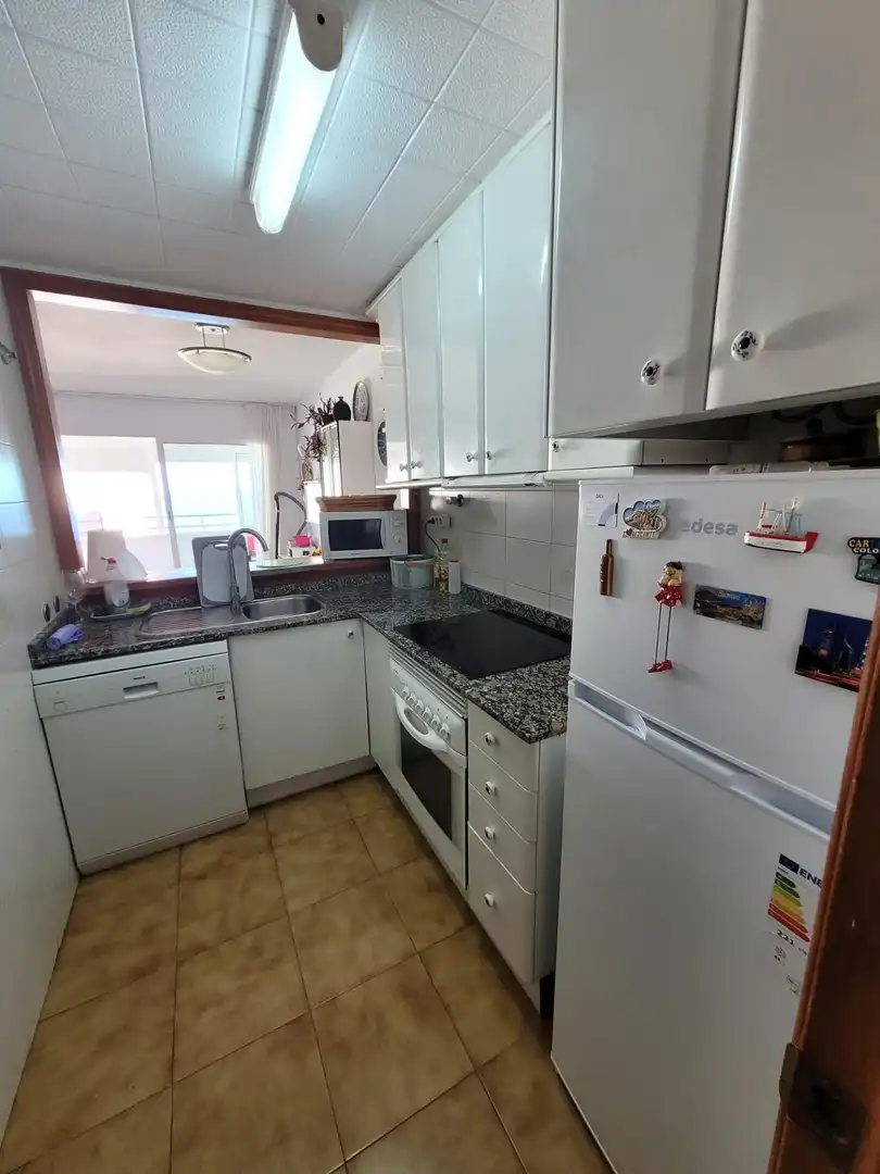 Cuina de Apartament en venda en Alicante / Alacant amb Jardí privat, Terrassa i Traster