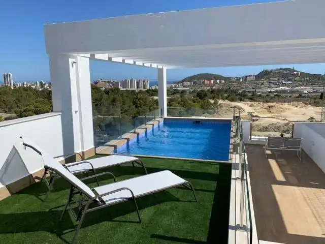 Attique avec piscine à vendre à Balcón de Finestrat - Terra Marina, imagen 5