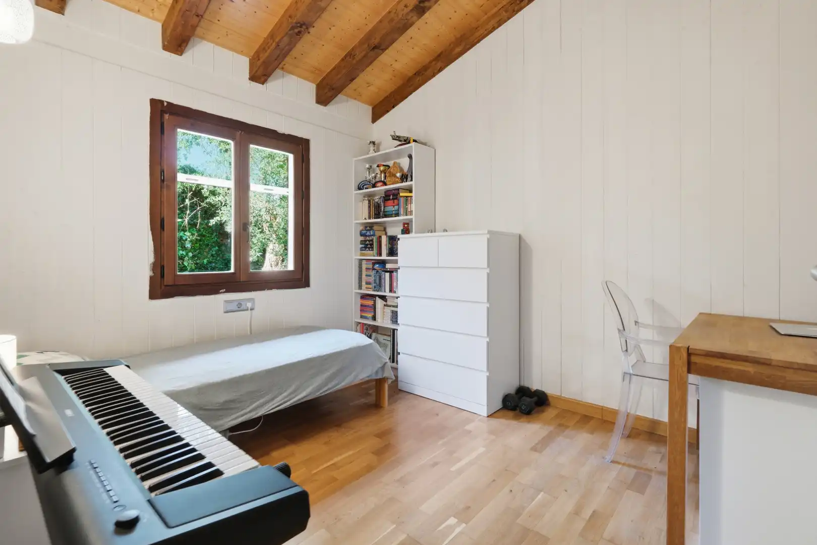 Schlafzimmer von Haus oder Chalet zum Verkauf in Vidreres mit Klimaanlage, Heizung und Privatgarten