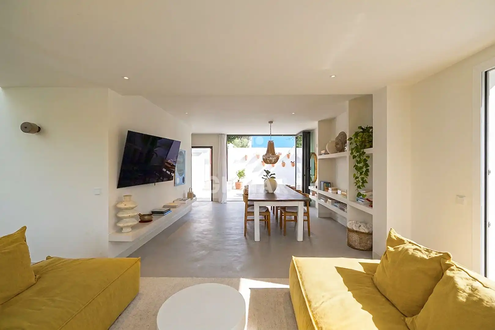 Living room of Detached homes for sale in Marbella  with Heating, Private garden and Swimming Pool