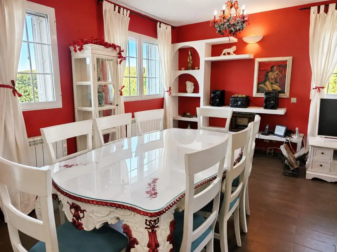 Dining room of Houses for sale in Torremocha de Jarama  with Heating, Private garden and Terrace