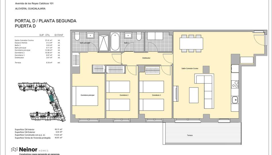 Photo 1 of Flat for sale in   Avenida Camino las Fuentes, Alovera, Guadalajara