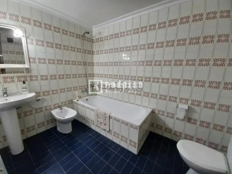 Baño de Piso de alquiler en Málaga con Terraza y Amueblado
