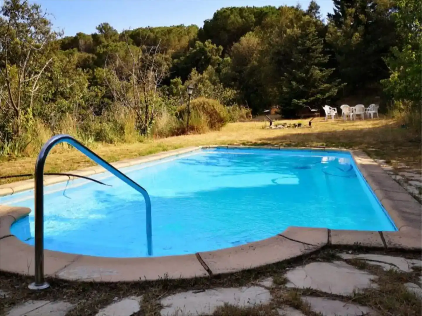 Piscina de Finca rústica en venda en Sant Iscle de Vallalta amb Aire condicionat, Piscina i Balcó