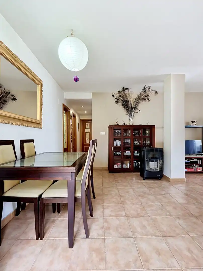 Dining room of Flat for sale in Finestrat  with Air Conditioner, Private garden and Terrace