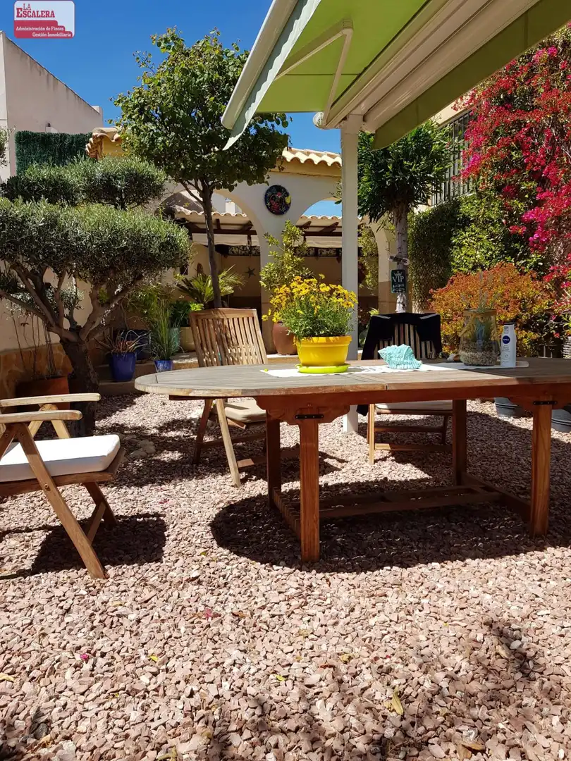 Terraza de Casa o chalet en venta en Castalla con Aire acondicionado, Calefacción y Jardín privado