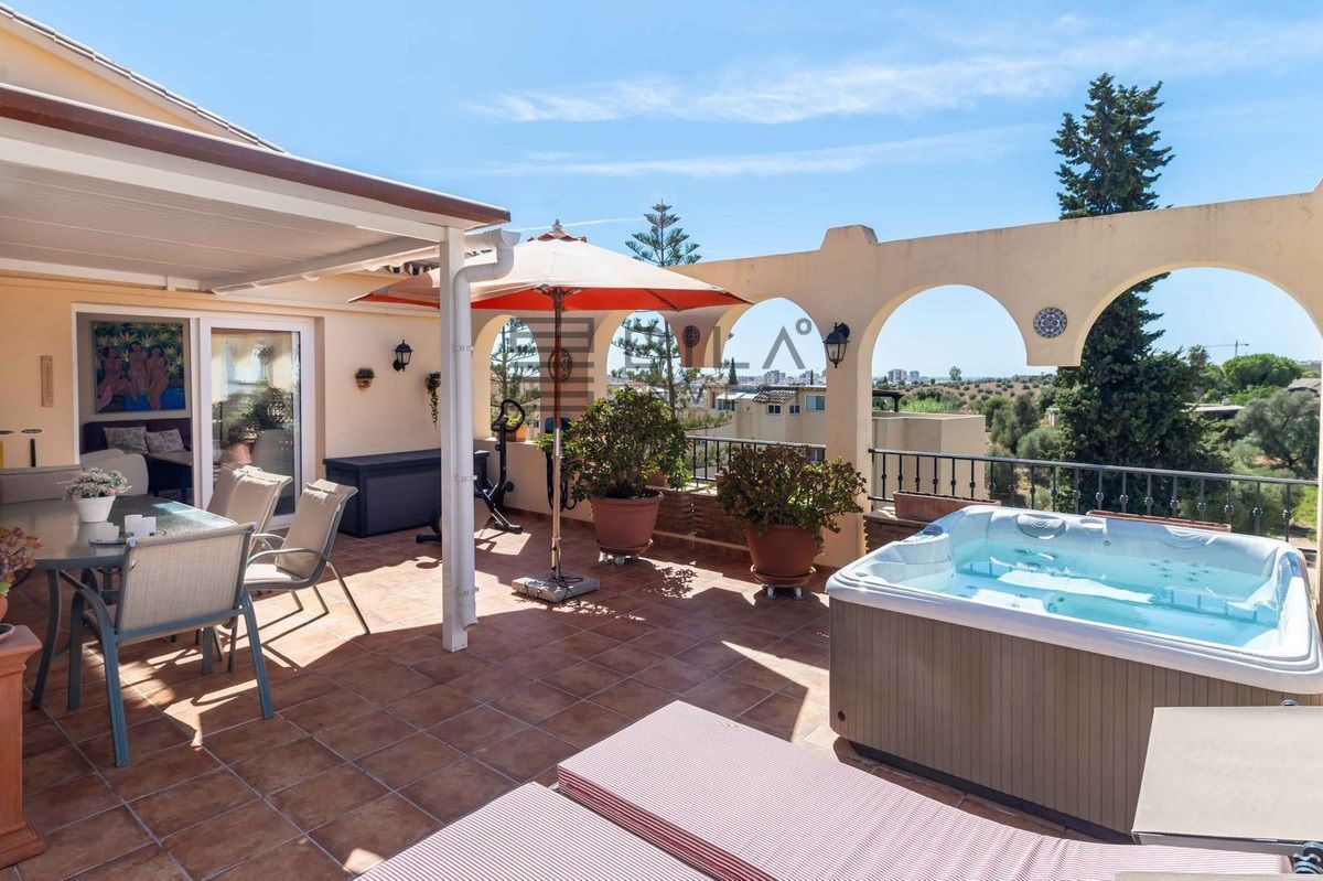 Terrace of Attic for sale in Mijas  with Air Conditioner, Terrace and Swimming Pool