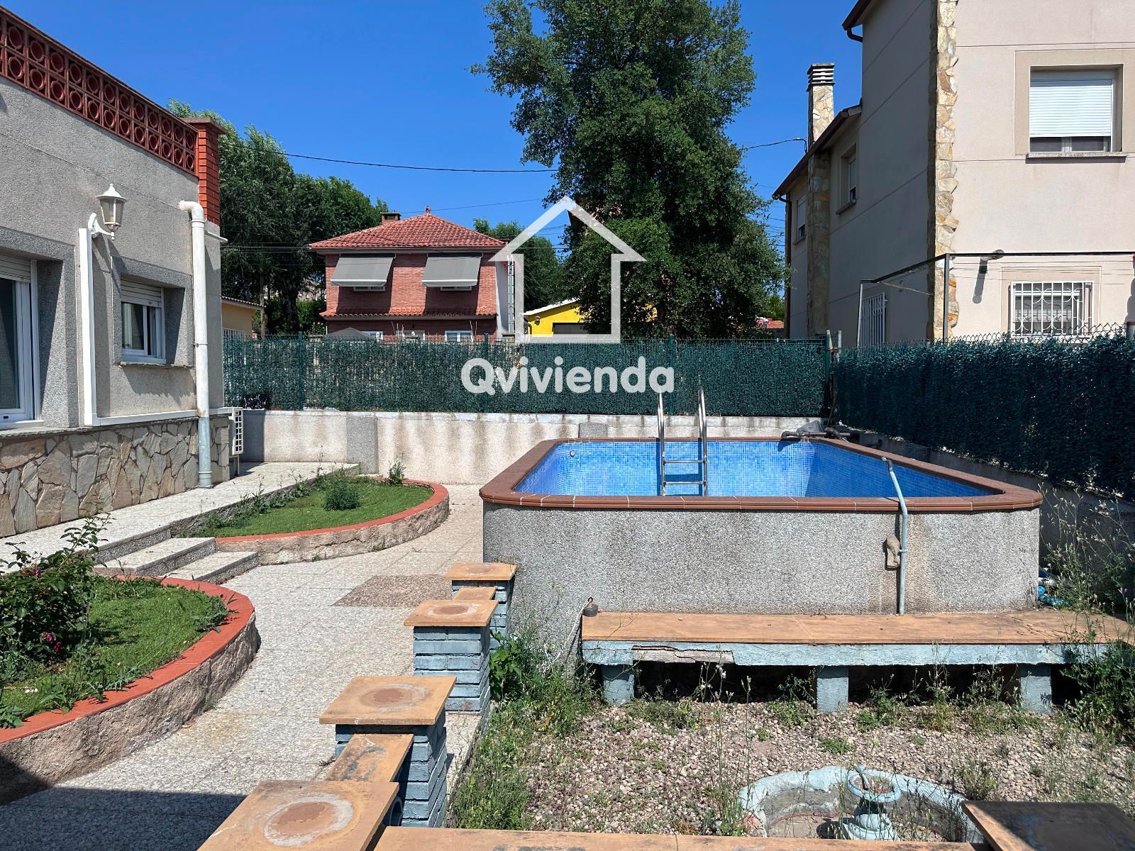 Piscina de Casa o xalet en venda en Parets del Vallès amb Calefacció, Terrassa i Piscina