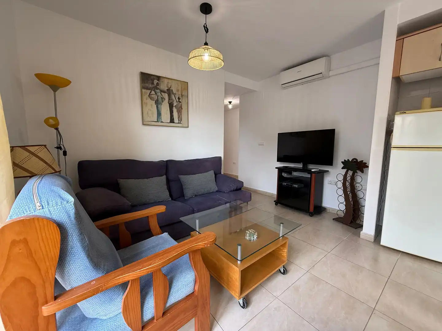 Living room of Flat for sale in L'Alfàs del Pi  with Furnished