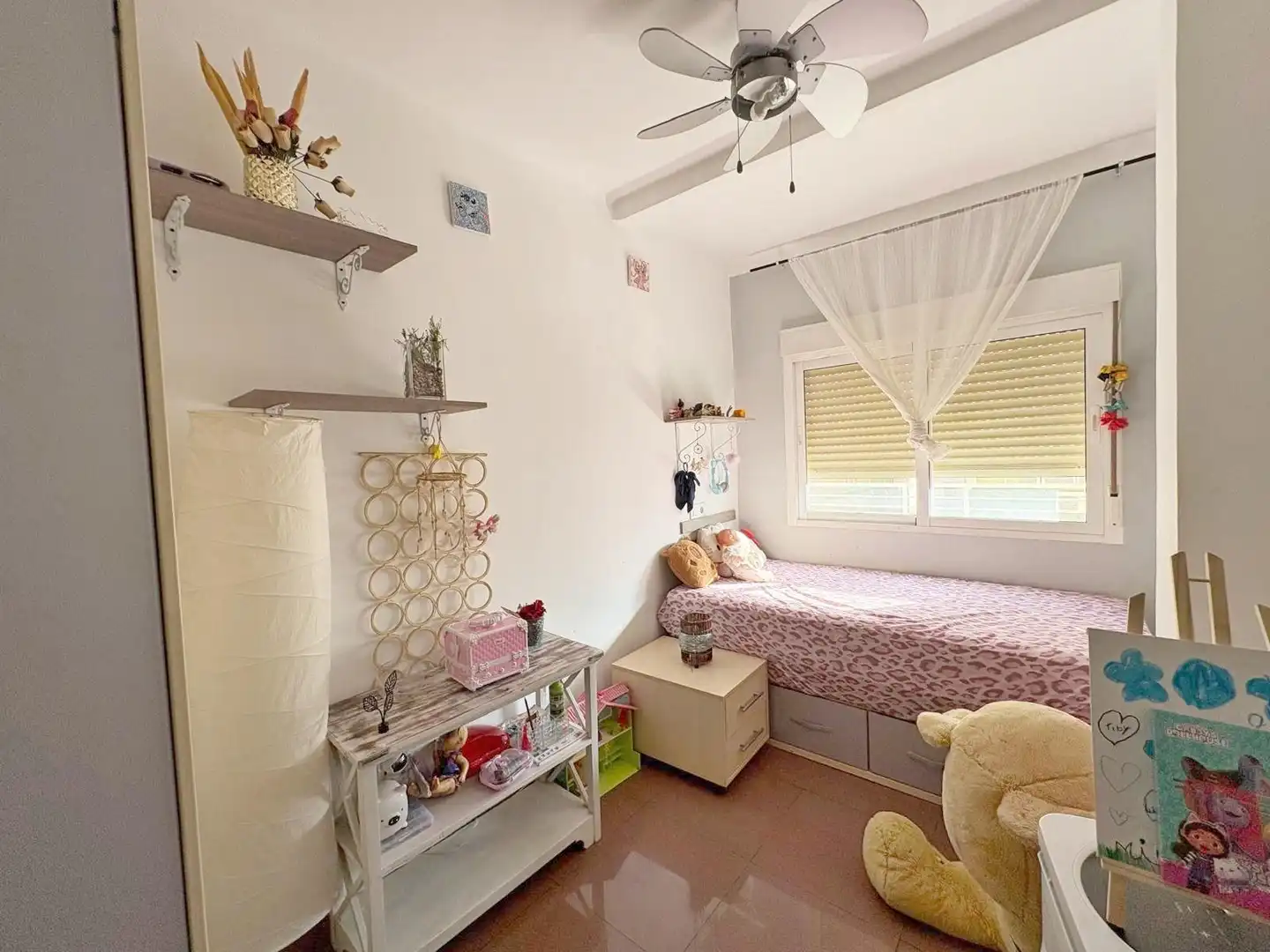 Bedroom of Flat for sale in Málaga  with Air Conditioner and Terrace