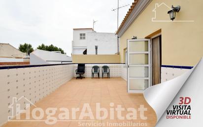 Terrassa de Casa o xalet en venda en Tavernes de la Valldigna amb Calefacció, Parquet i Terrassa