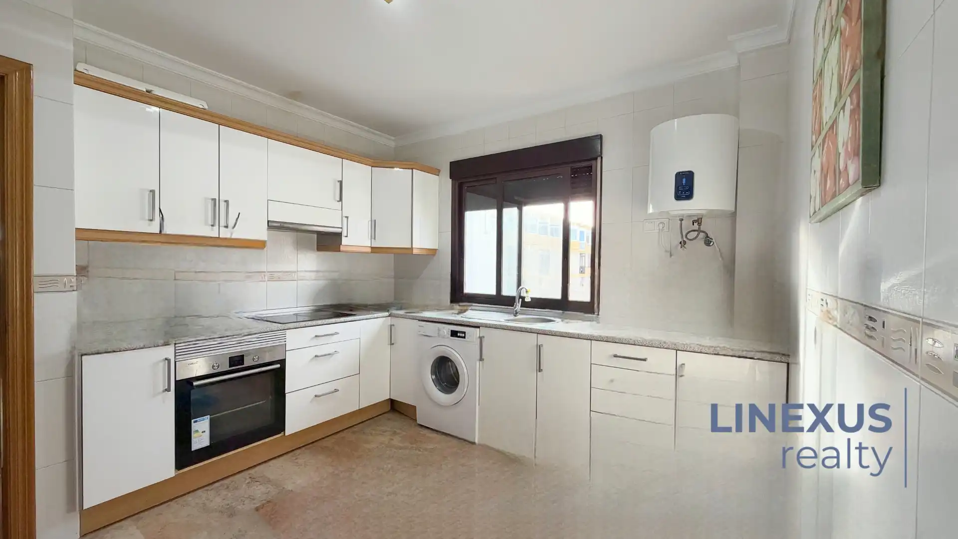 Küche von Maisonette zum Verkauf in Las Palmas de Gran Canaria mit Parkett, Möbliert und Ofen