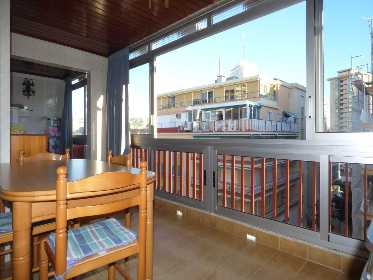 Terrassa de Apartament en venda en Benidorm amb Aire condicionat, Terrassa i Moblat