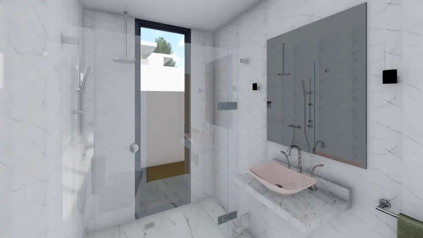 Baño de Casa o chalet en venta en L'Ametlla de Mar  con Jardín privado y Piscina