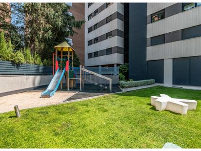 Exterior view of Flat for sale in  Madrid Capital  with Air Conditioner