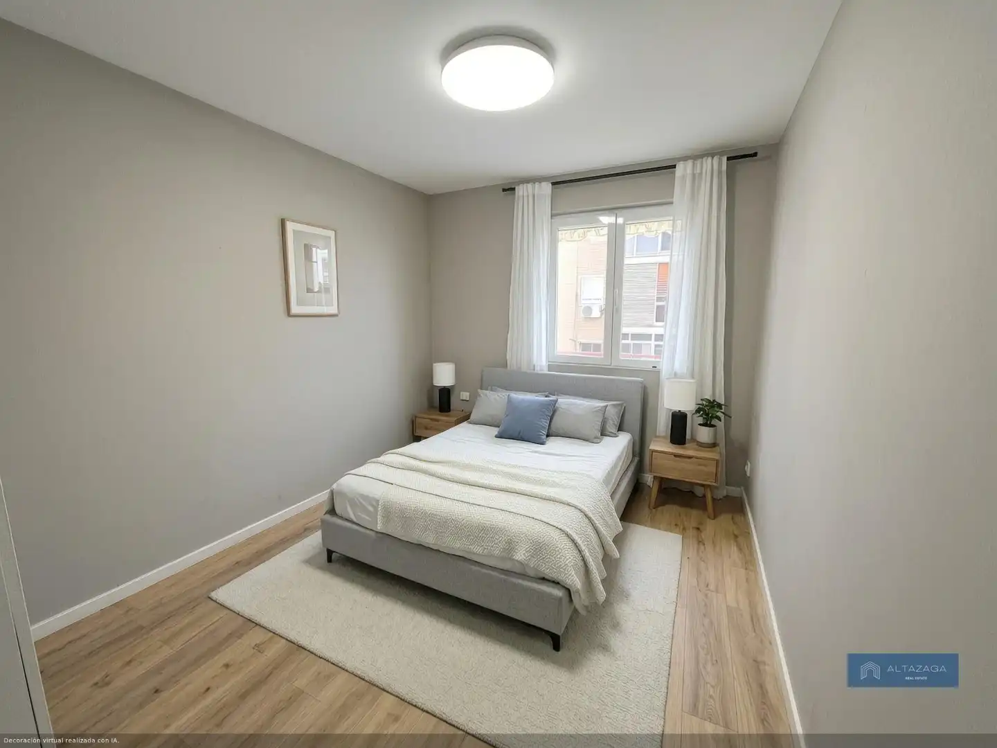 Schlafzimmer von Wohnung zum Verkauf in San Sebastián de los Reyes mit Klimaanlage, Terrasse und Alarm
