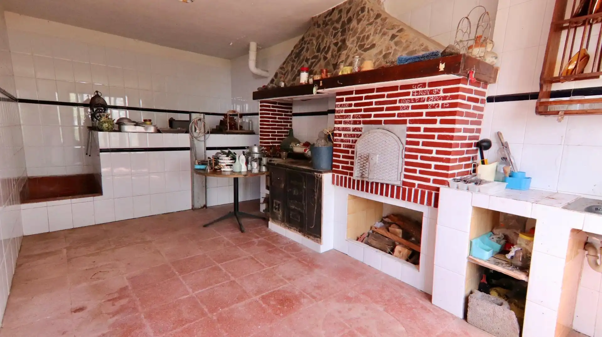 Cocina de Finca rústica en venta en El Rosario con Jardín privado, Terraza y Alarma