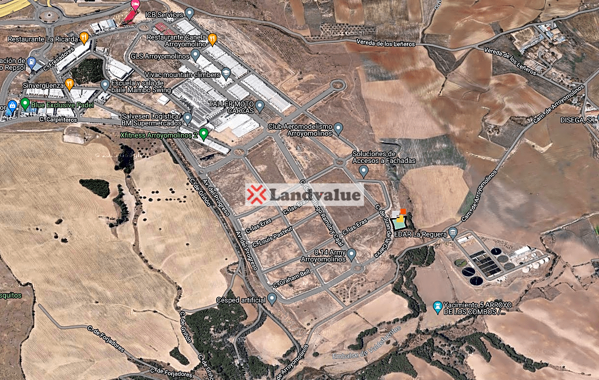 Terreny industrial en venda en Arroyomolinos (Madrid)