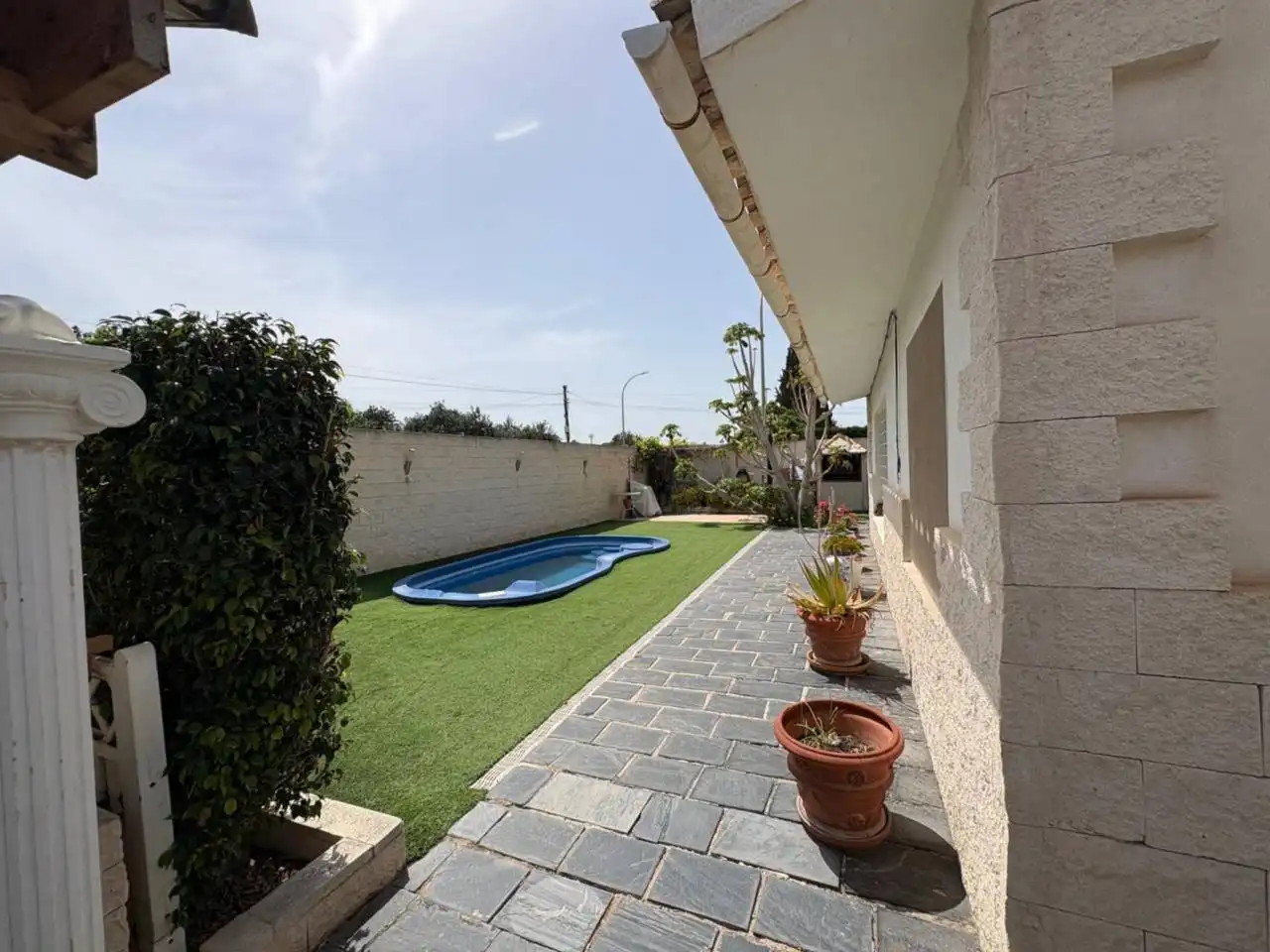 Piscina de Casa o chalet en venta en El Campello con Aire acondicionado, Jardín privado y Terraza