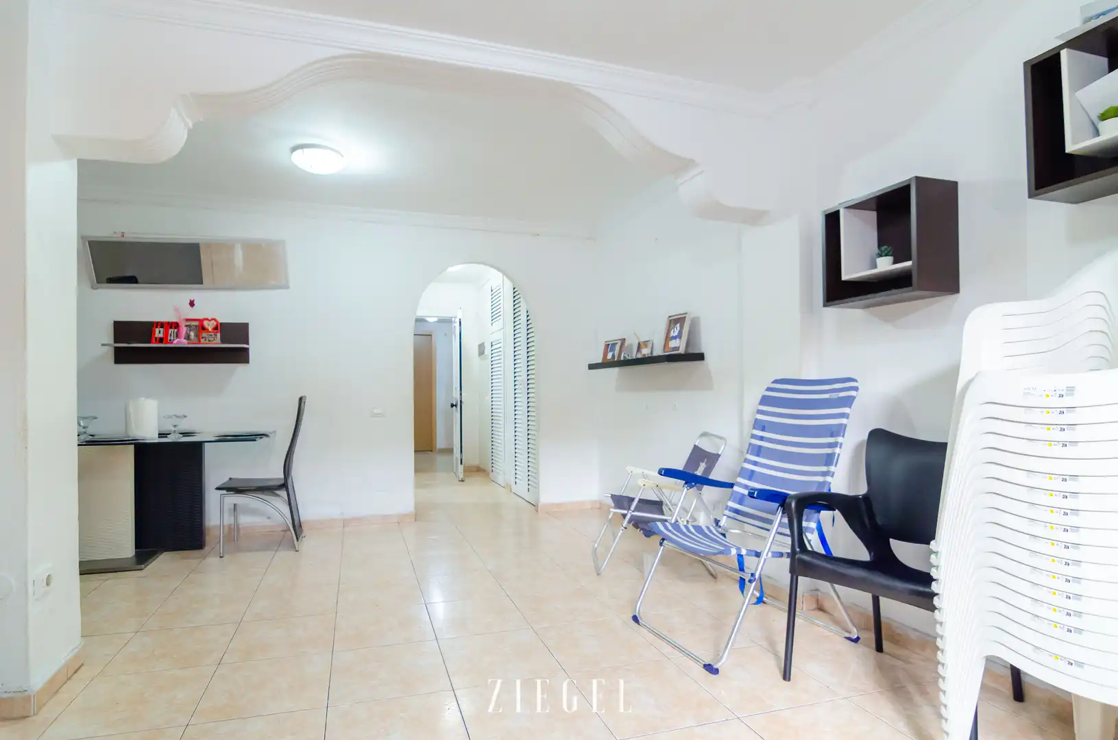 Living room of Flat for sale in Las Palmas de Gran Canaria  with Private garden and Storage room