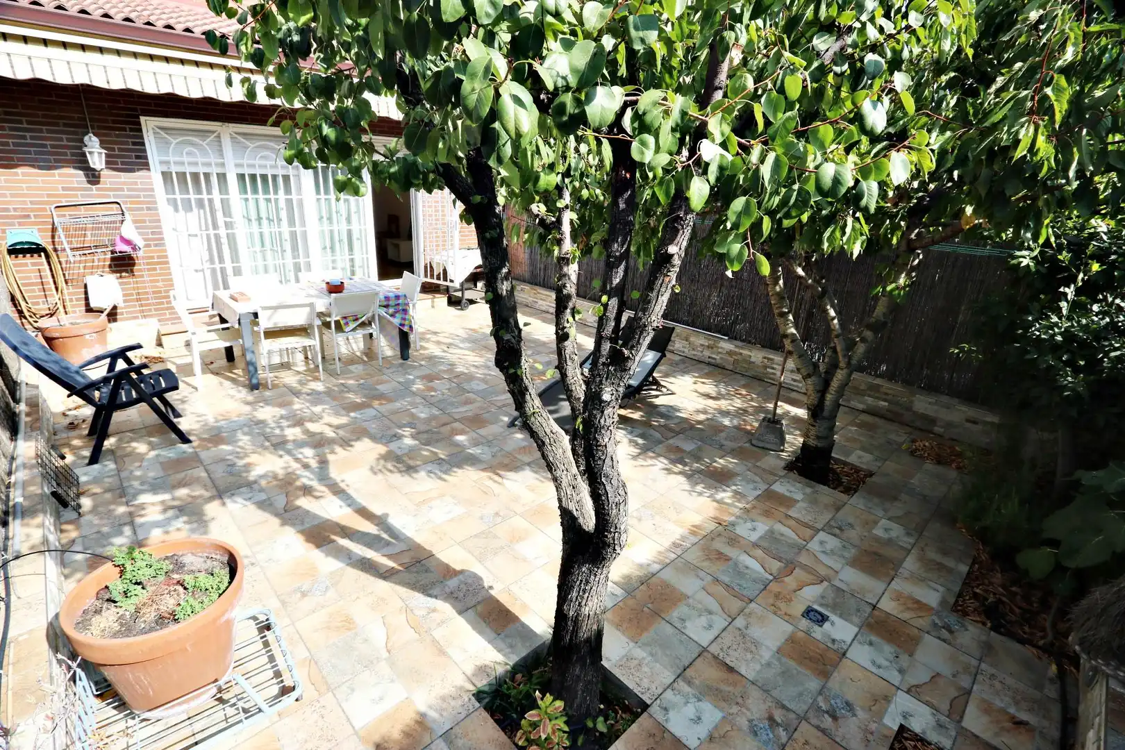 Terraza de Casa o chalet en venta en Getafe con Aire acondicionado, Calefacción y Jardín privado