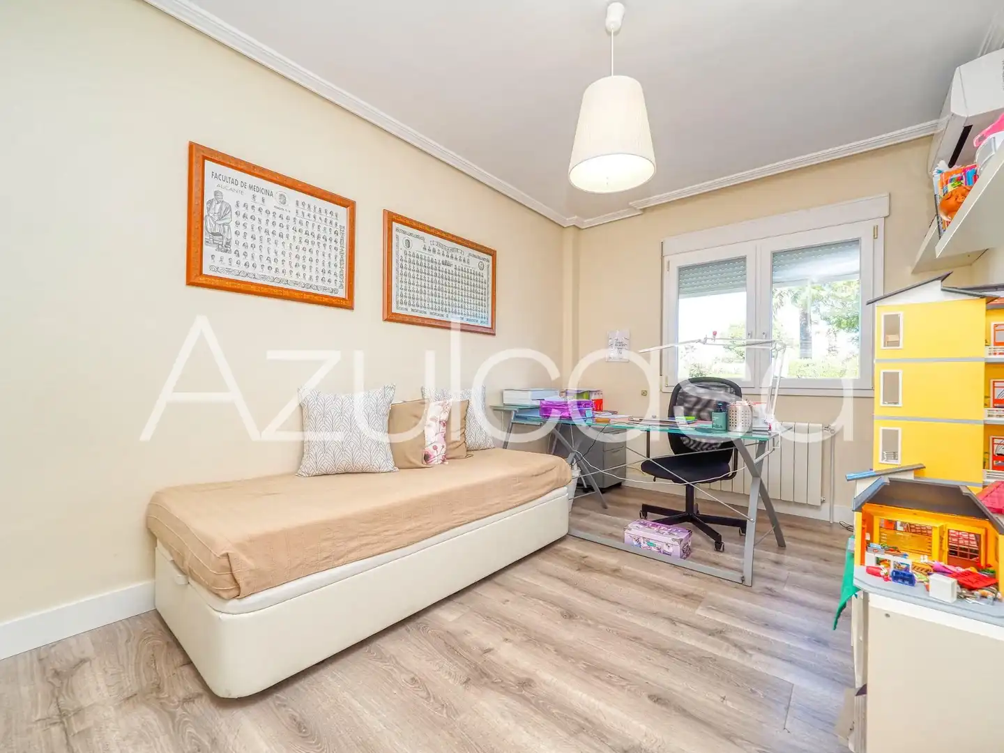 Bedroom of Houses for sale in Mutxamel  with Air Conditioner, Heating and Terrace