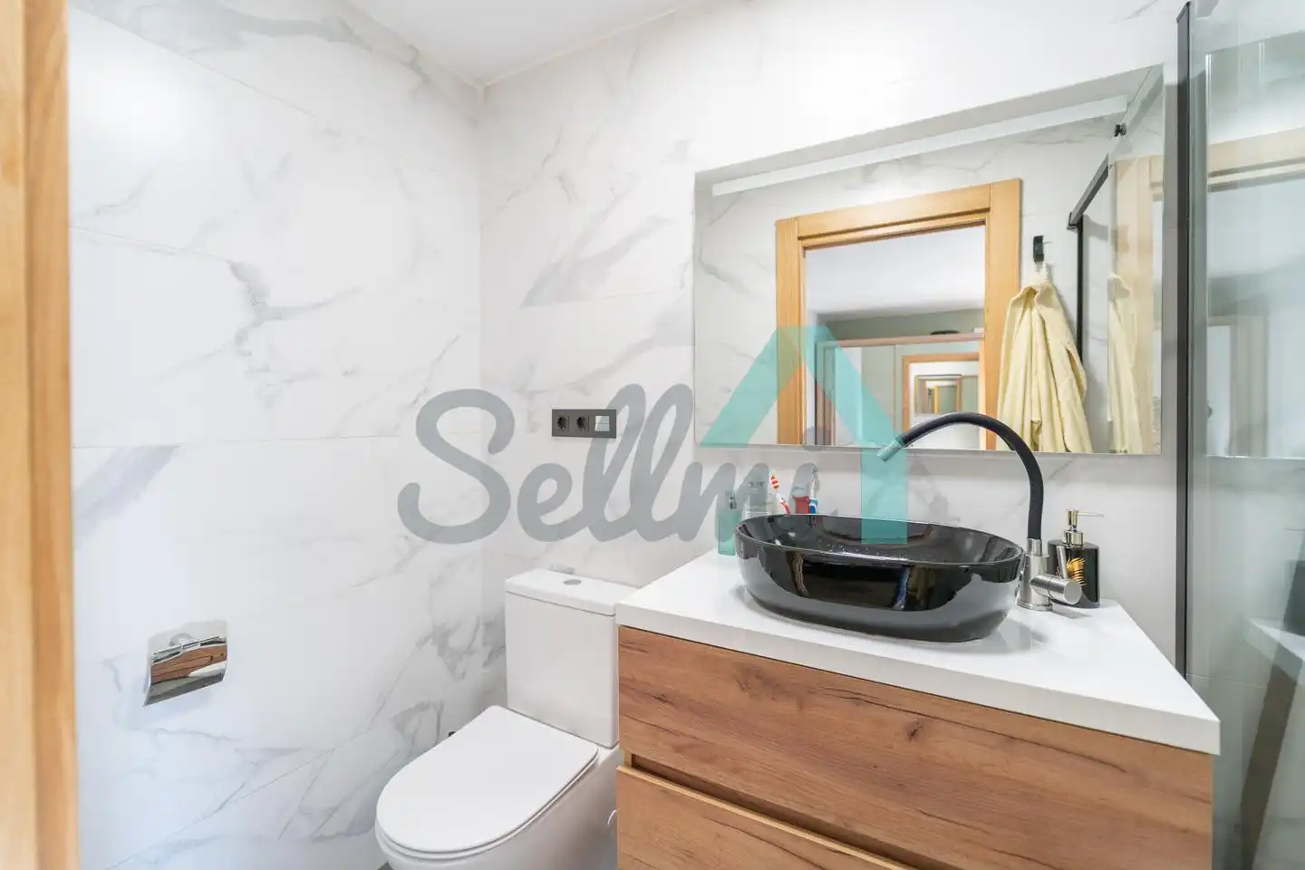 Bathroom of Houses for sale in Siero  with Heating, Private garden and Terrace