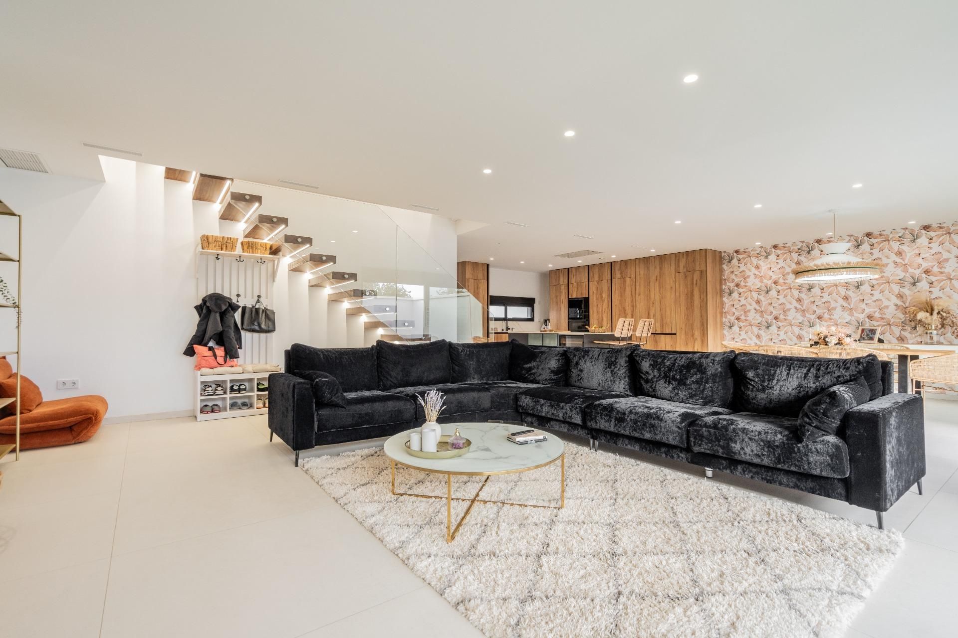 Living room of House or chalet for sale in Picanya  with Air Conditioner, Heating and Private garden