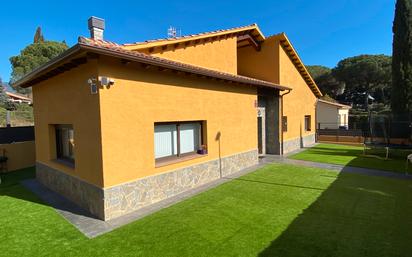 Exterior view of House or chalet for sale in Santa Maria de Palautordera  with Heating, Private garden and Terrace