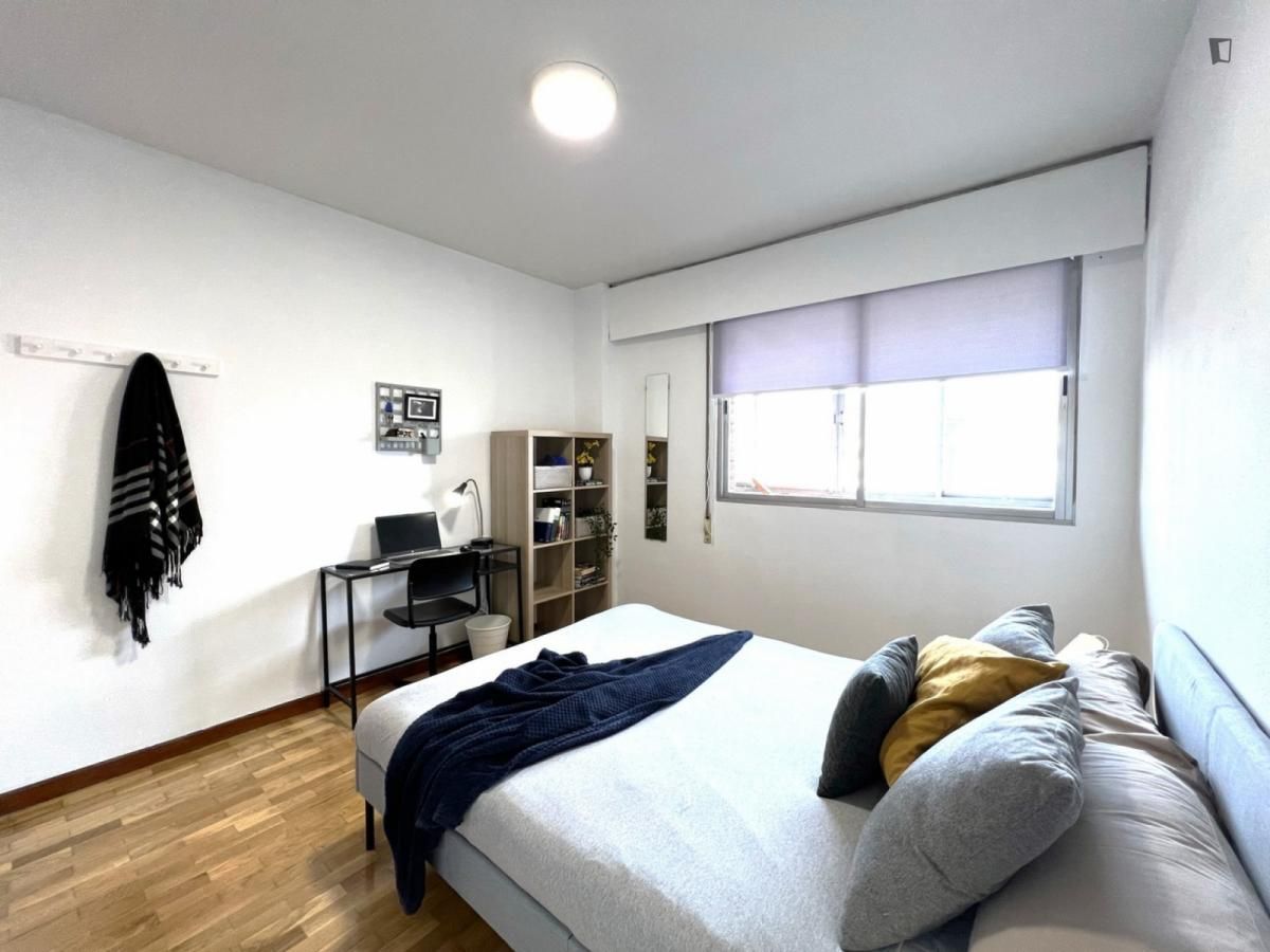 Dormitori de Apartament per a compartir en  Madrid Capital amb Calefacció, Moblat i Microones
