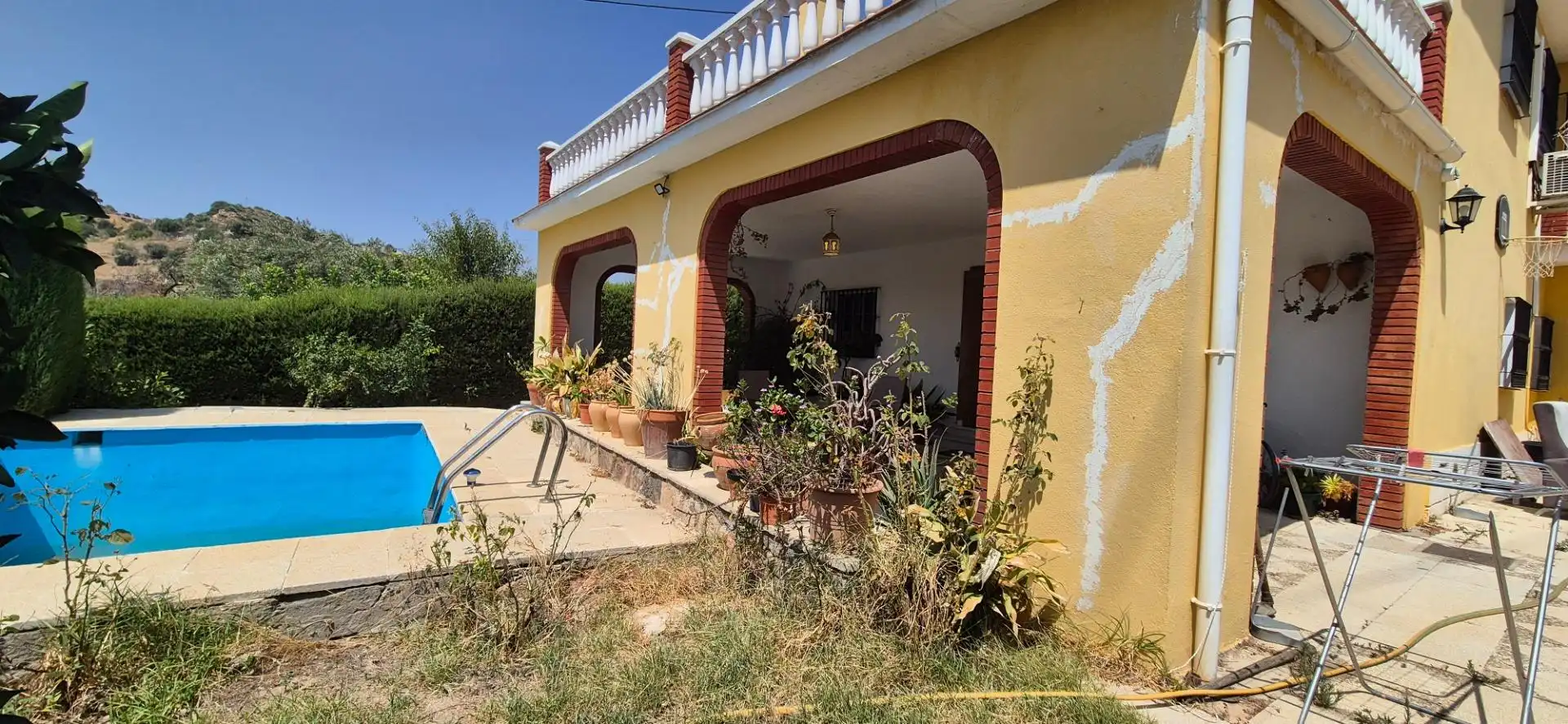 Vista exterior de Casa o chalet en venta en Málaga con Aire acondicionado, Jardín privado y Terraza