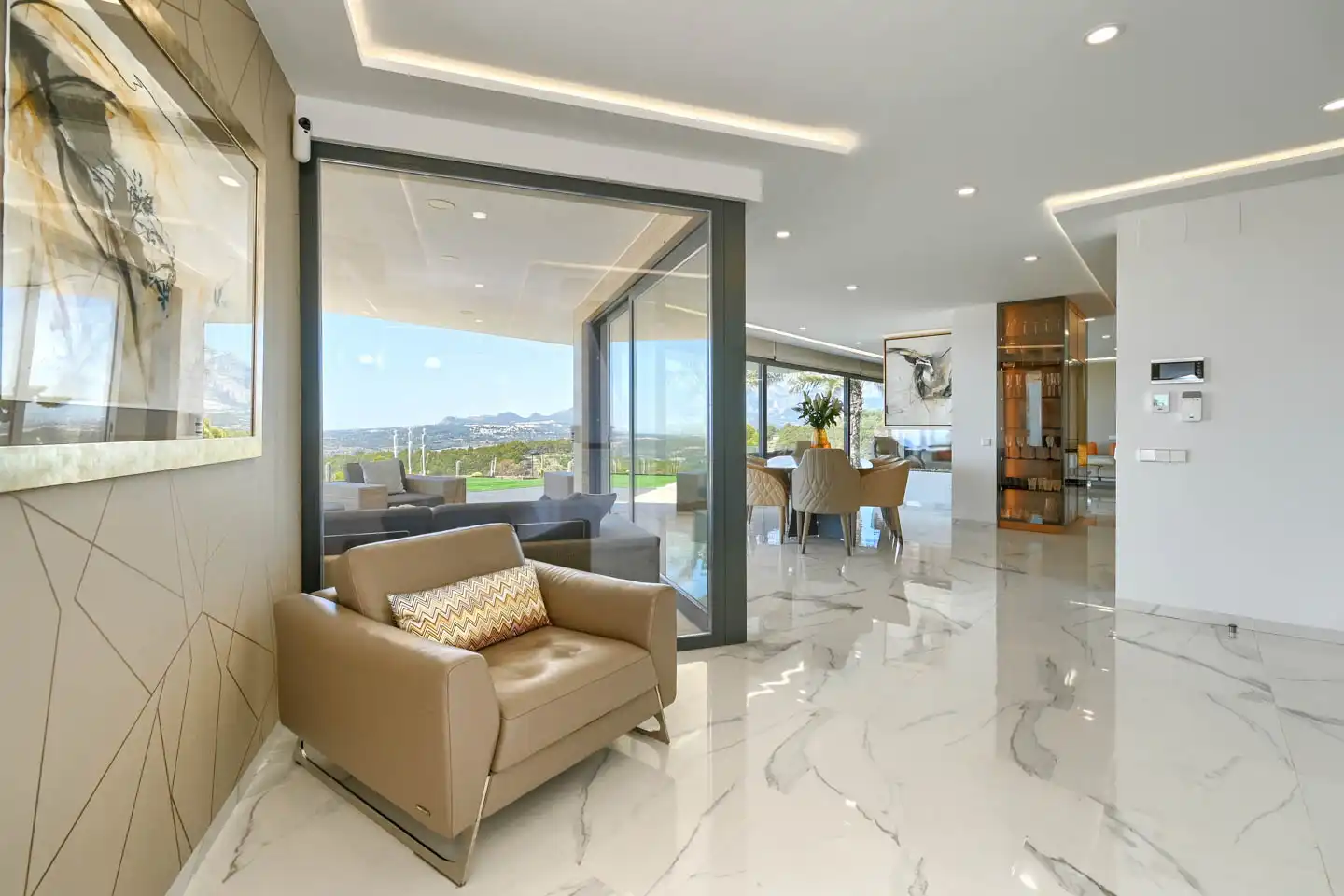 Sala de estar de Casa o chalet en venta en Altea