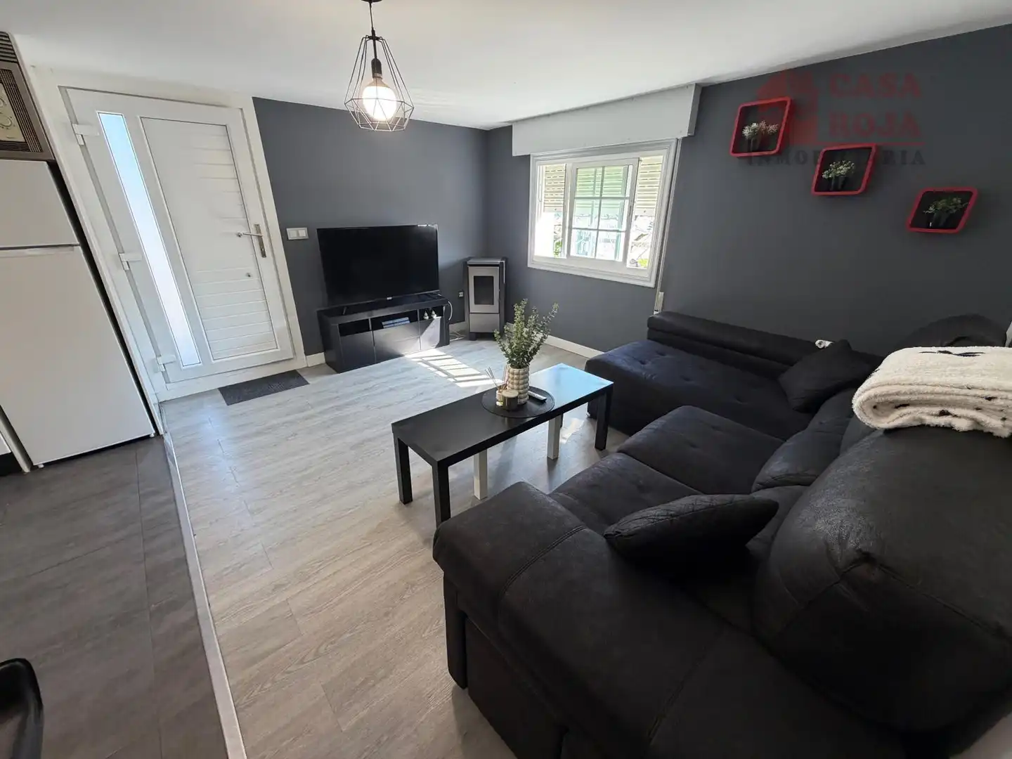 Sala de estar de Casa o chalet en venta en Moaña con Calefacción, Terraza y Trastero