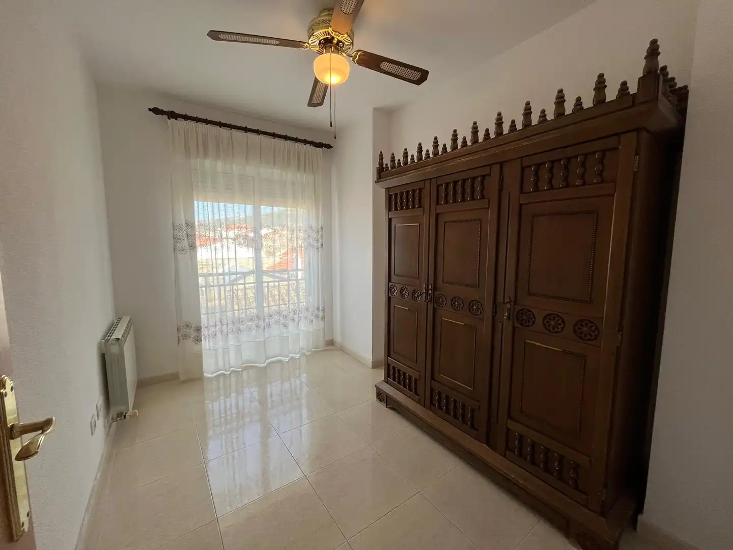 Bedroom of Flat for sale in Villarrubia de los Ojos  with Air Conditioner, Heating and Balcony