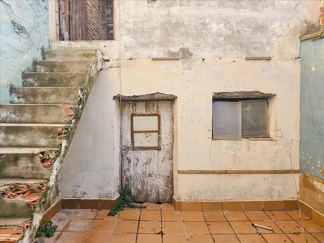Vista exterior de Casa adosada en venta en Alagón