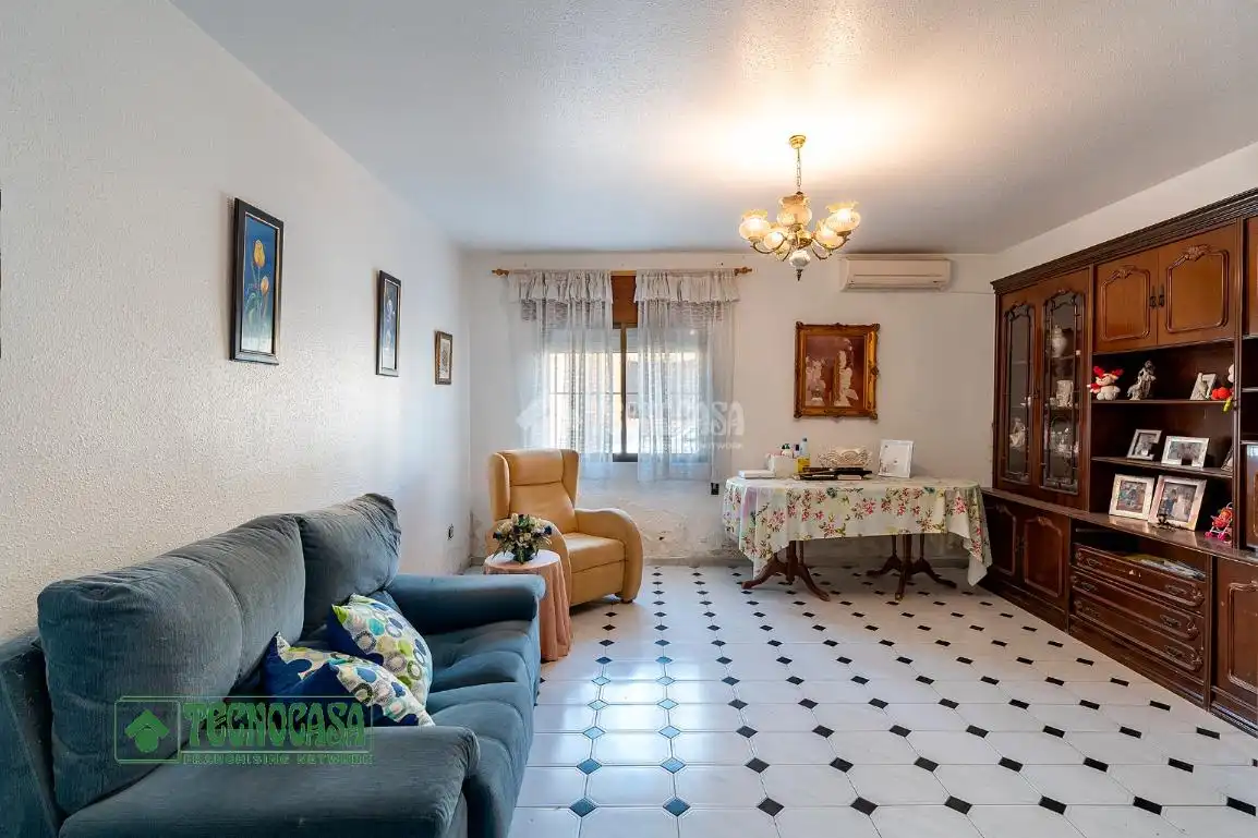 Sala d'estar de Casa adosada en venda en El Ejido