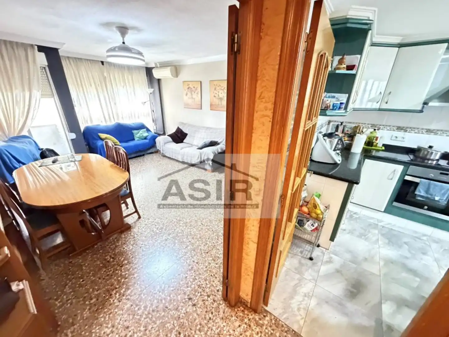 Sala de estar de Piso en venta en Alzira con Terraza