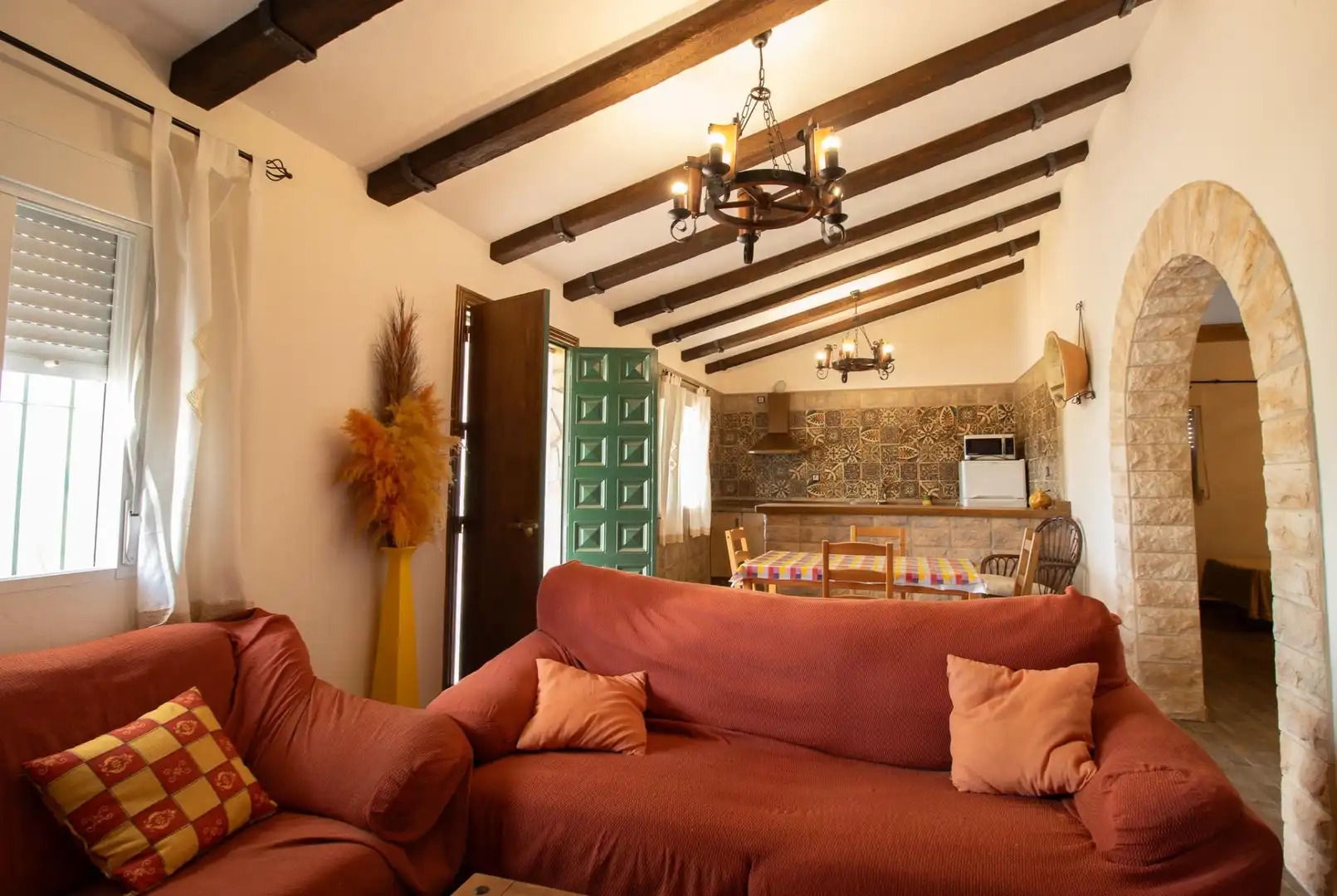Sala d'estar de Casa o xalet en venda en Cómpeta