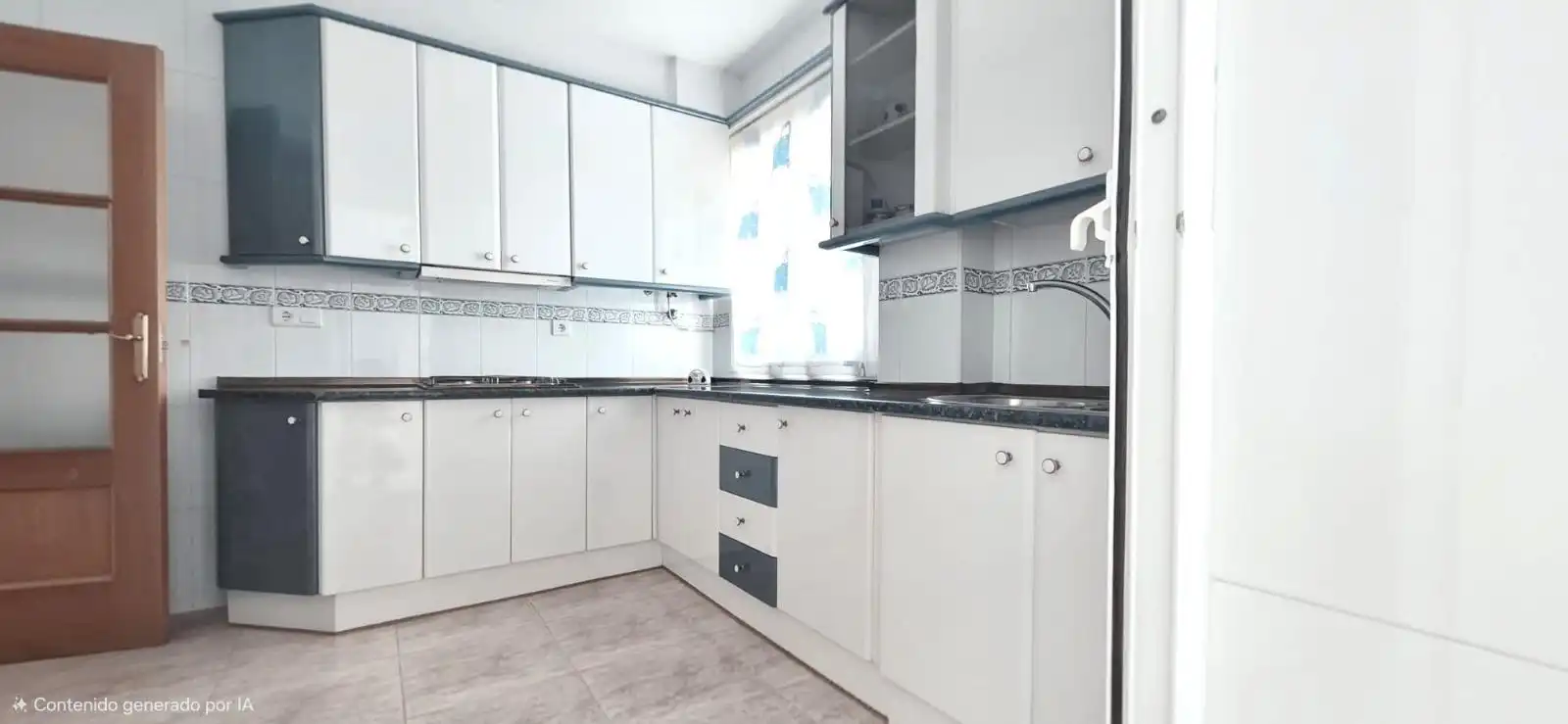 Kitchen of Flat for sale in Adra  with Air Conditioner, Terrace and Furnished